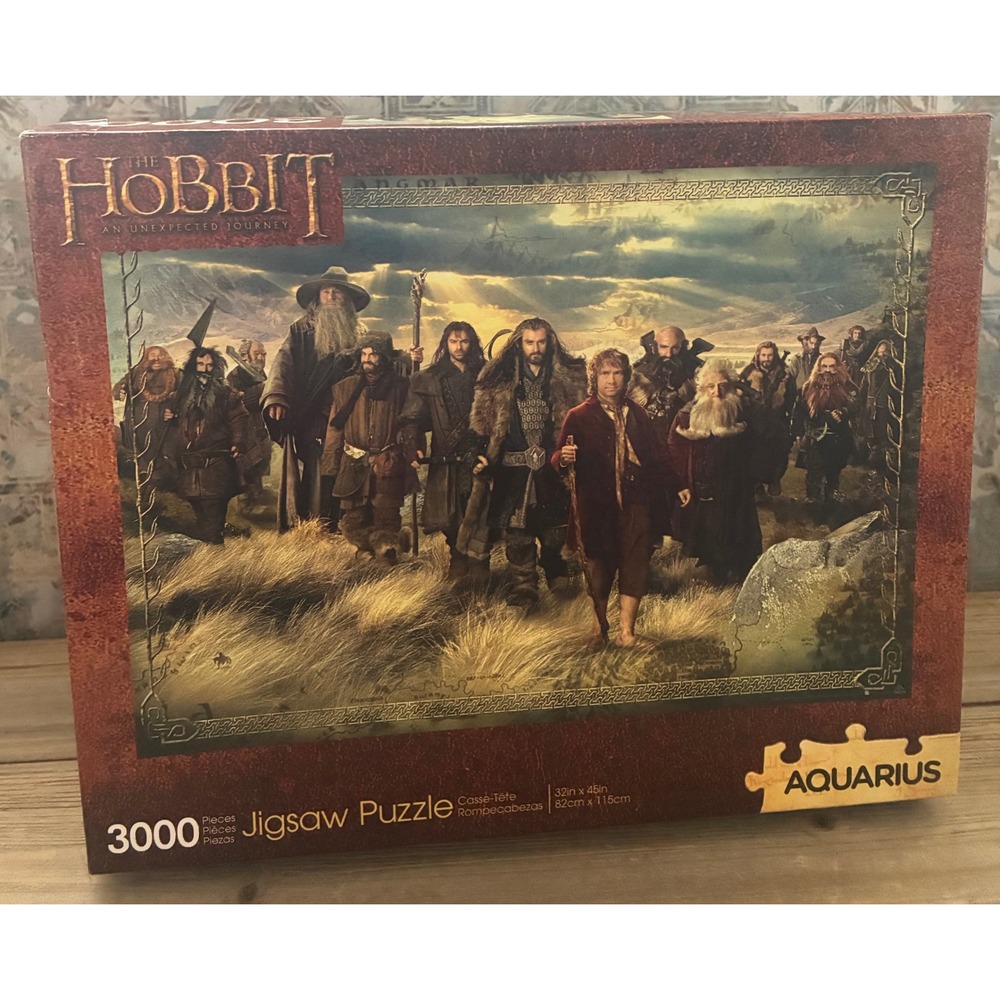 Aquarius The Hobbit An Unexpected Journey 3000 Piece Jigsaw Puzzle 32x45in LOTR